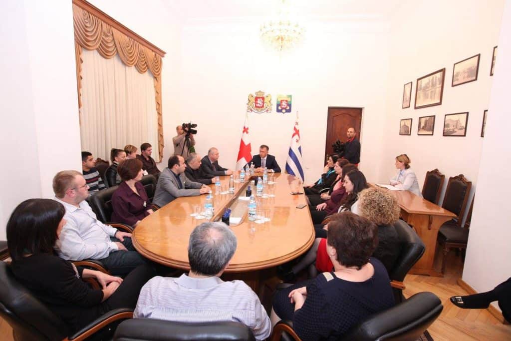 Meeting with the Chairman of the Government